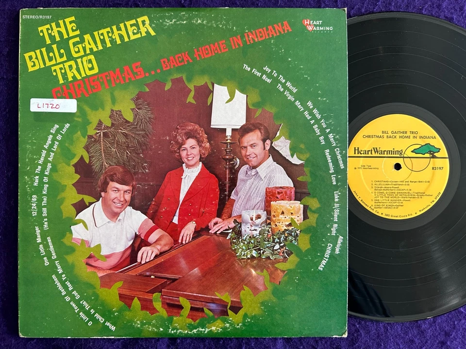 7x EX Lot BILL GAITHER TRIO Christmas Retrospect Something Beautiful Faith 7LP - Image 2 of 4