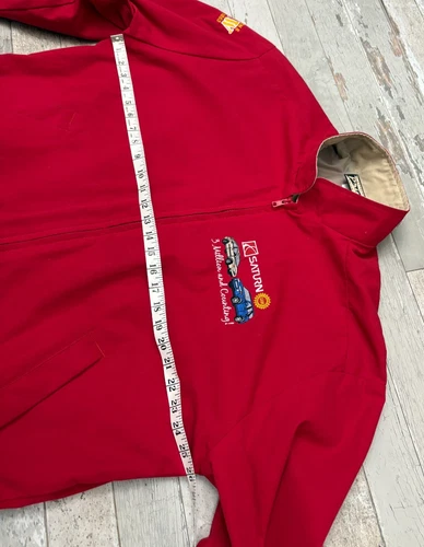 VTG 90s Saturn Auto UAW 3 Million & Counting Prime Union Jacket Red Sz L Bomber image 8