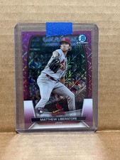 Matthew Liberatore 2023 Bowman Chrome MOJO Fuchsia RC /199 48