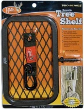 5"X8" All-Steel Easy-To-Screw Lightweight Durable Hunting Tree Shelf for Holding