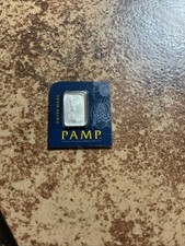 PAMP Suisse Fortuna 1 gram Platinum Bars 0.9995 Sealed Assay Read! Or 1 Bar 3421.38 per troy oz