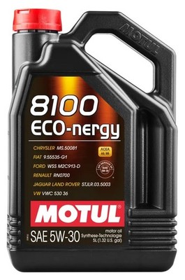 10,96 /l Motul 8100 Eco-Nergy 5W30 5 L Renault RN0700 synthetisches Motoröl 