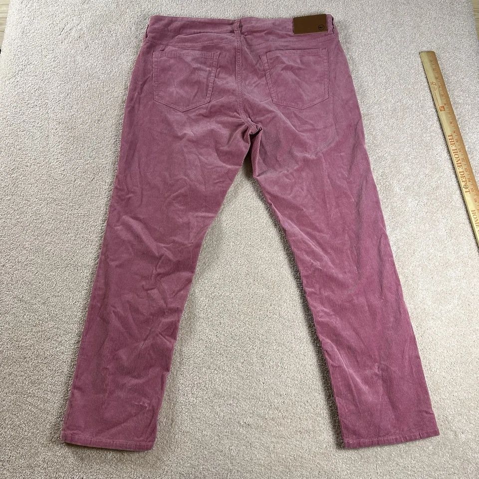 Pantalones Vineyard Vines Para Hombre 36x30 *37x28.5* Rosa Pana Rectos Informales Foto 3 de 4