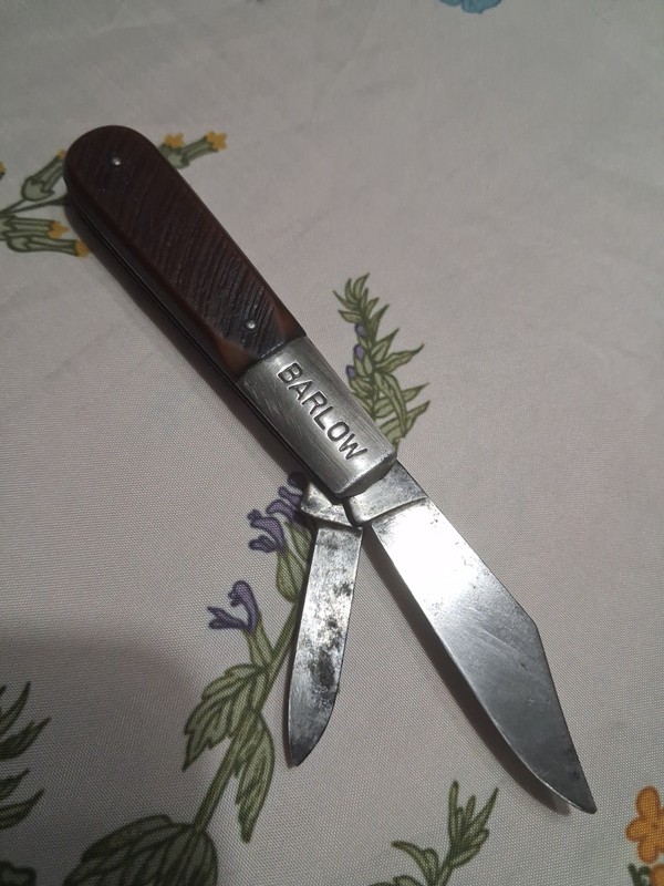 Barlow Imperial  Brown Pocketknife 2-Blade Q12
