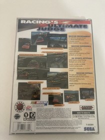 NASCAR 98 Sega Saturn EA Sports Racing Game Complete CIB NTSC-U/C