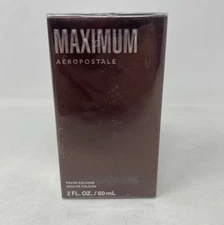 Aeropostale Maximum Cologne for Men — 2 fl oz (60 mL) — Brown Box
