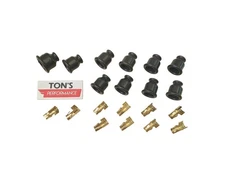 10 Straight socket style Spark Plug Distributor Magneto Coil Terminal & Boot kit