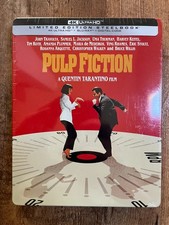 Pulp Fiction w. Steelbook (4K UHD + Blu-ray + Digital, 1994, Region Free) *NEW*