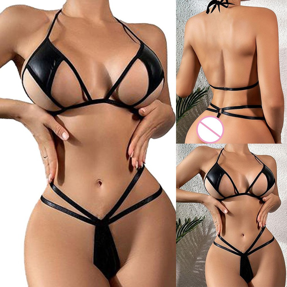 Unterwäsche -Set Frauen Schwarz Sexy Unterwäsche Erotische Unterwäsche