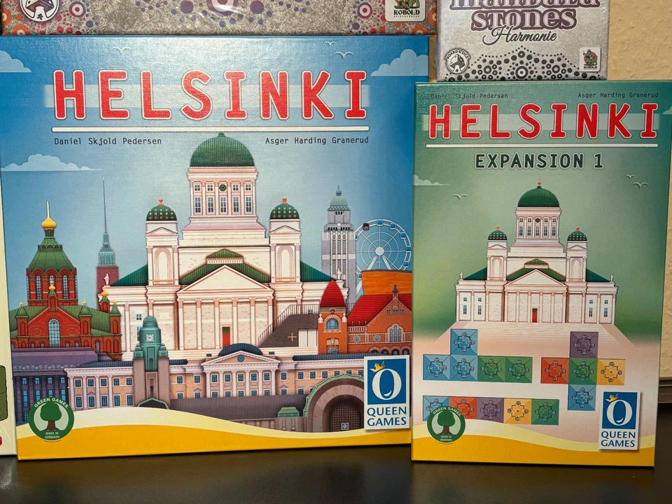 4 Spiele Paket:Porto/Arraial/Mandala Stones + Erweiterung/Helsinki + Erweiterung - Bild 2 von 4