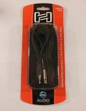 New HOSA TECHNOLOGY Mono Interconnect 1/4 In TS to 3.5 mm TRS, 10 Feet, Nice