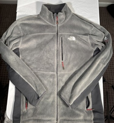 The North Face Summit Series Fleece Jacket Gray Full Zip Men s XL