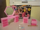 Vintage Barbie The Rockers Pink Vanity Set Arco 1986 NO DIORAMA some accesories