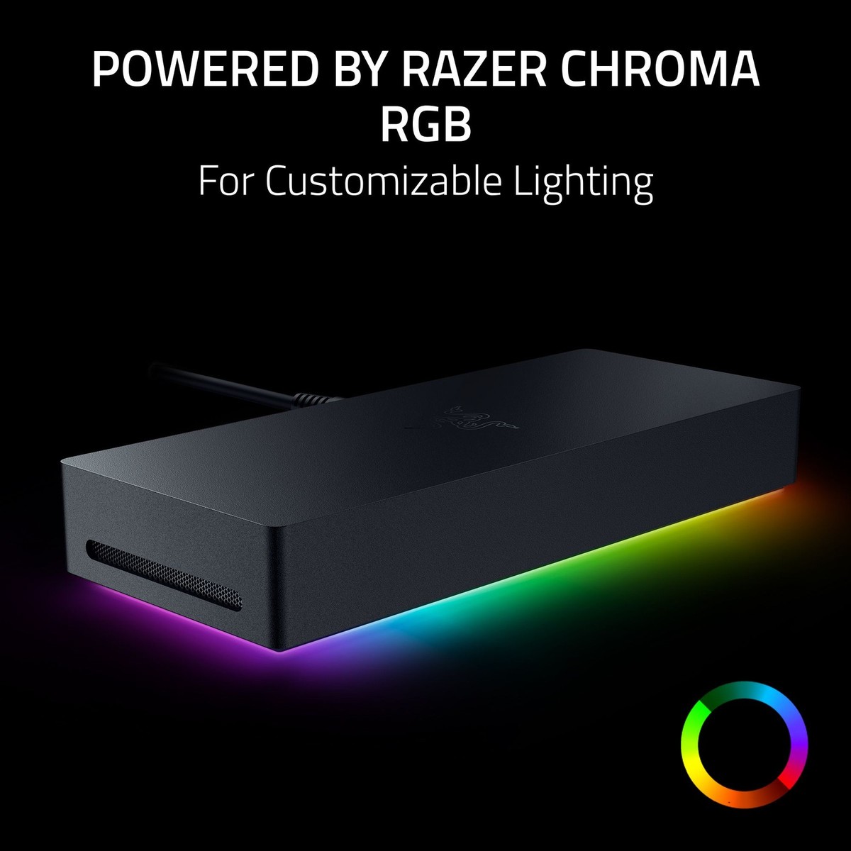 Razer Thunderbolt™ 5 Dock Mercury White Desktop RGB Dock | eBay