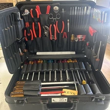 Xcelite TCMB 100 tool Case with Tools COMPLETE 