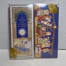 Leanin' Tree Christmas Cards  NIB  Decorated Envelopes lot of 2 boxes (10 Cards)