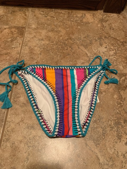 crochet edge bikini