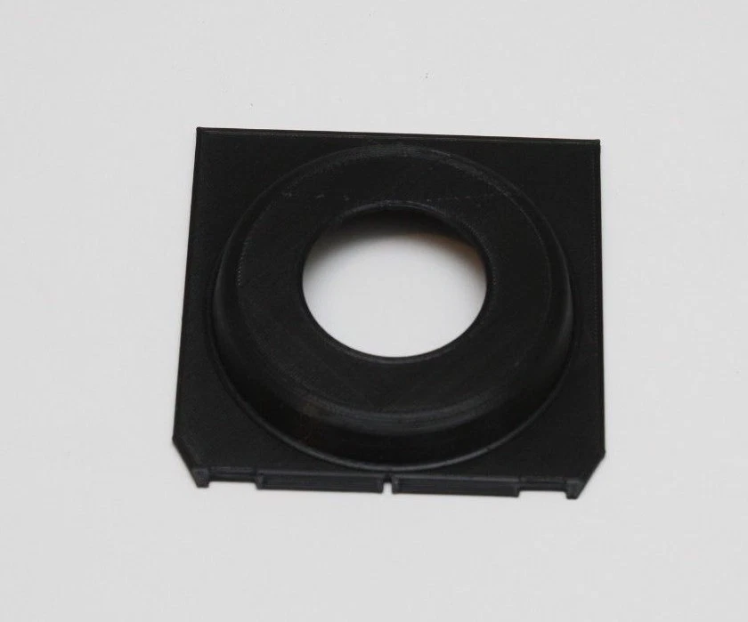 Lens Board for Linhof Wista Shen Hao Ebony Copal 1 Recessed 0 15/32in Center - Image 2 of 4