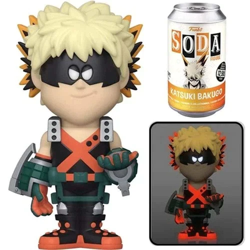 Funko Soda MHA- Bakugo Factory Sealed Can Odds of Chase 1:6