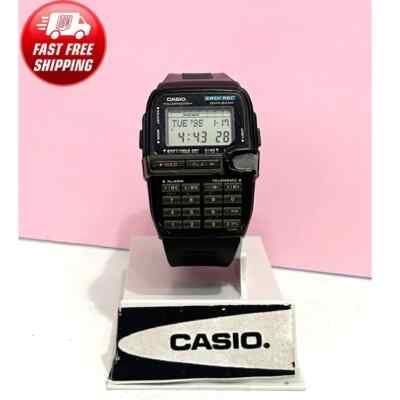 Casio DBC-V50-1 (1591) Easy Rec Men's Calculator Watch - Excellent Condition
