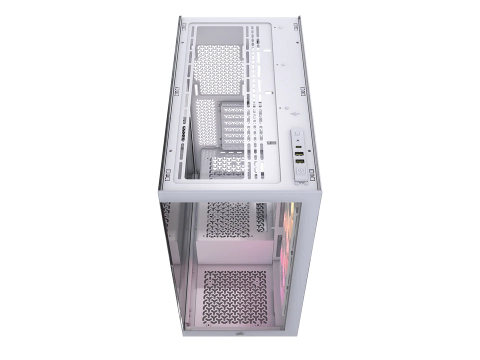 CORSAIR 3500X ARGB Tempered Glass Mid-Tower PC Case, White – 3x Pre-Installed RS - Image 2 of 4
