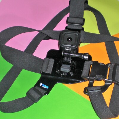 GoPro CHESTY Original New Chest Harness GCHM30-001 in Box Skiing Biking & More