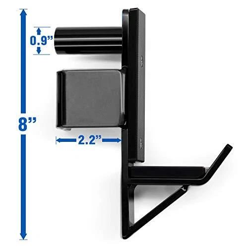 Power Rack Accessories J-Hooks 2x2, Weight Holder Attachment 2x2 and Squat