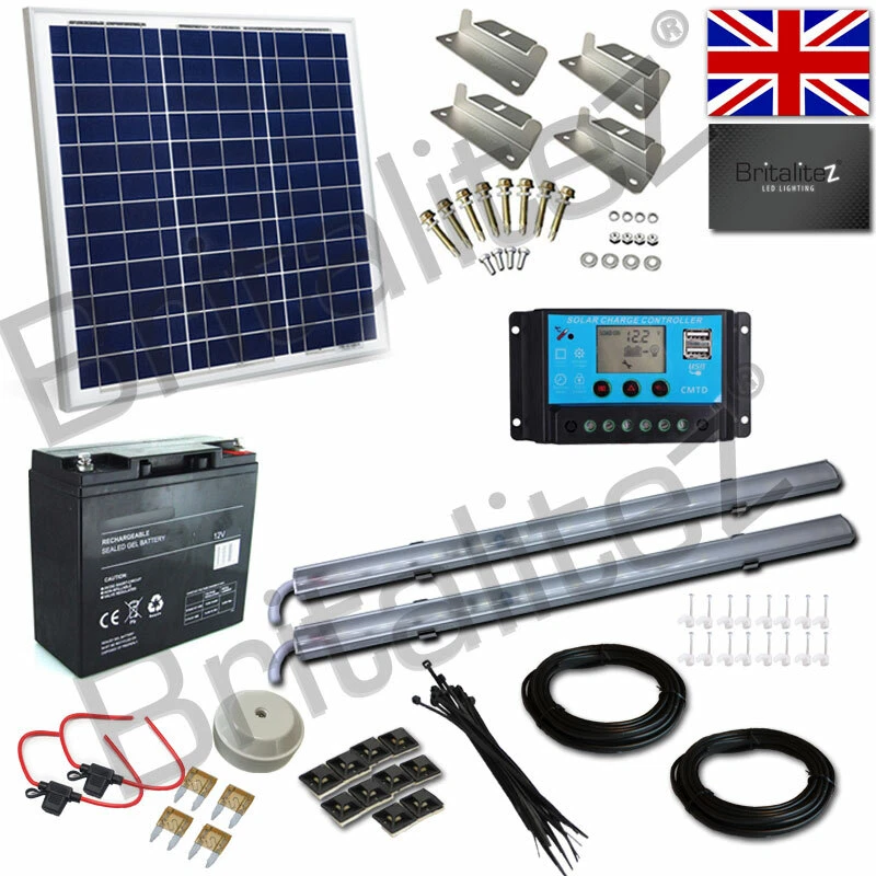 Solar Panel Led Light Kit Shelly Lighting