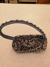 Borsetta Borsa Elegante Paillettes Pochet Argento - Sera cerimonia cocktail