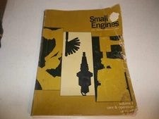 Vintage Paperback 1971 Small Engines Care & Operation Manual Volume 1 As Is