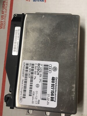 02-04 AUDI A6 C5 2.7 BITURBO QUATTRO TRANSMISSION COMPUTER MODULE 4B0 927 156 DR
