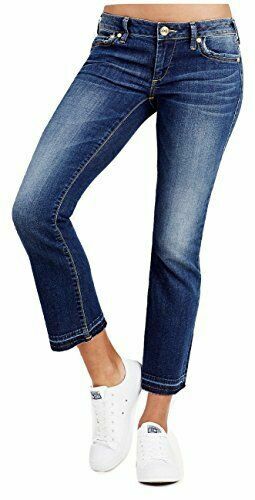 Karlie Bell Bottom Stretch Crop Jeans 