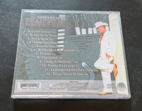 Versiegelt NEU - Ambrosio Cano: EL Chalinillo: Besser als nie zuvor (CD 2005, La Sierra) - Bild 2 von 2