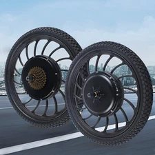 1000W Electric Bicycle Front/Rear Wheel E Bike Motor Conversion Kit Hub 20" 48V