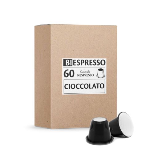 60 Cápsulas Compatible Cápsulas Nespresso Bebidas Soluble Sabor Chocolate - Afbeelding 1 van 1