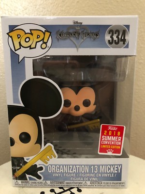 Funko Pop! Kingdom Hearts ORGANIZATION 13 MICKEY 2018 Summer