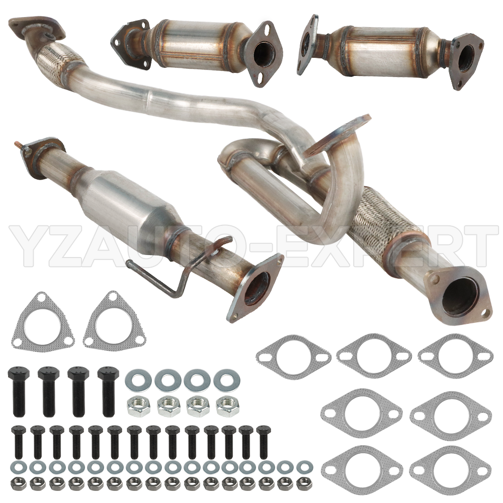 For 20092017 GMC Acadia 3.6L All Three Catalytic Converters Flex Pipe