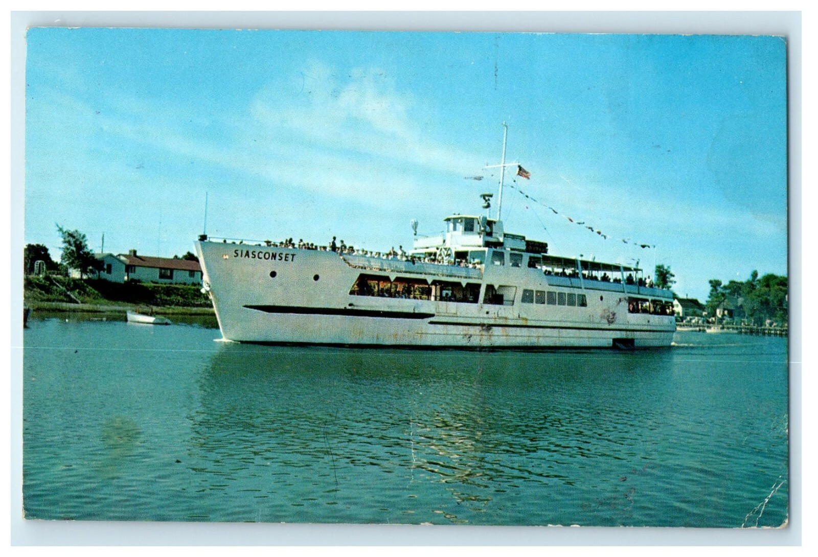 c1935 Siasconset Hyannis Harbor, Hyannis Massachusetts MA Cancel