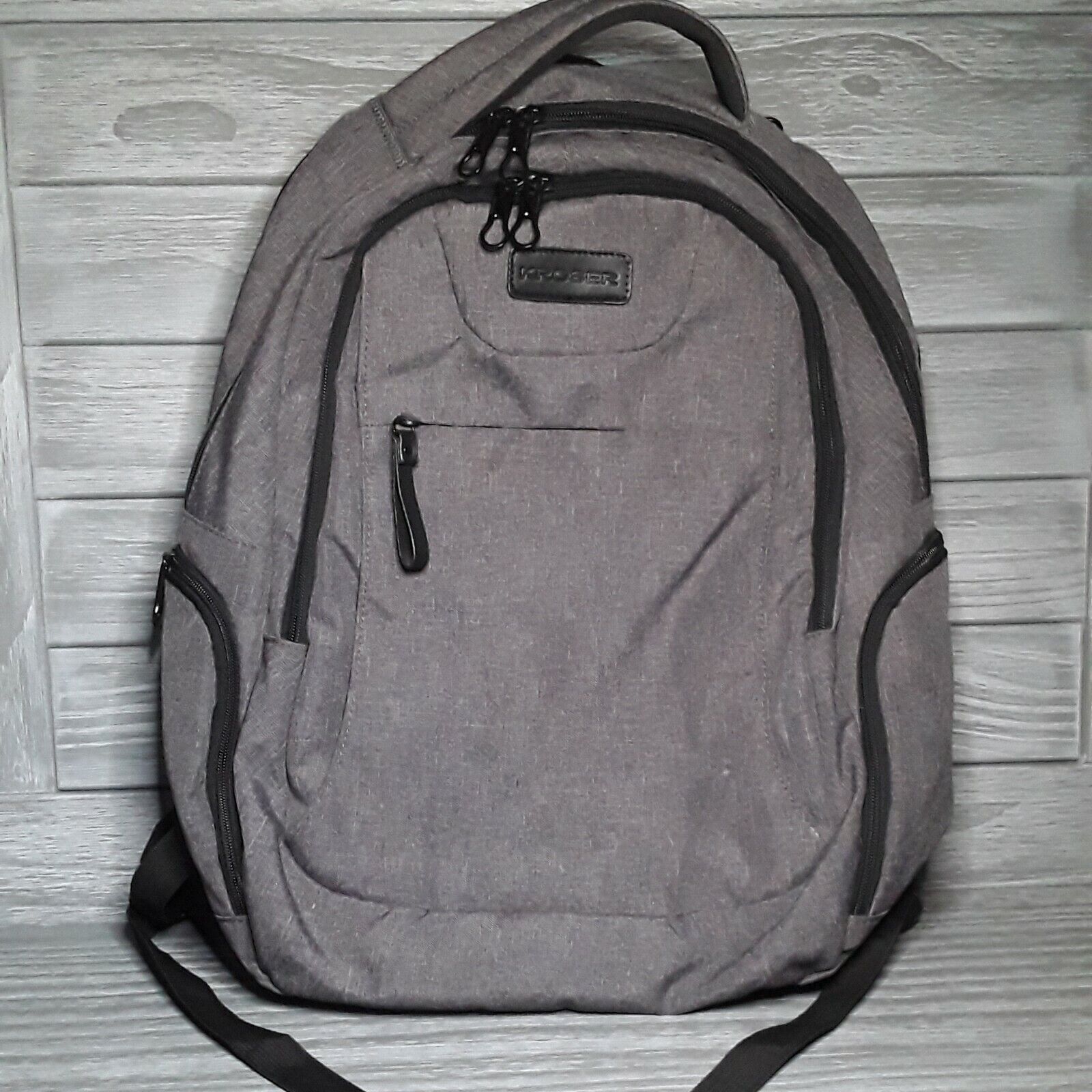 KROSER Laptop Backpack Lightweight w/USB Charge Port Business Travel School Bag