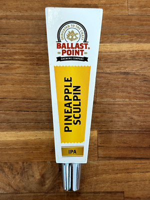 BALLAST POINT - Pineapple Sculpin IPA - Beer Tap Handle 6.75'' Collectable Gift