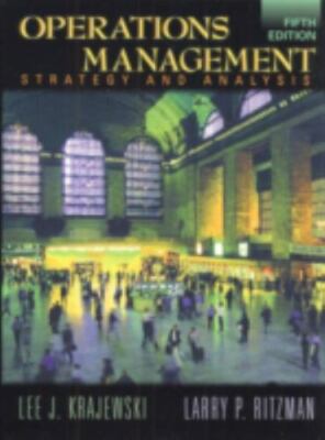 Operations Management : Strategy and Analysis by Lee J. Krajewski (1998, Hardcov