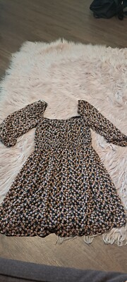 francesca's dress MEDIUM Trixxi NWT MULTICOLOR
