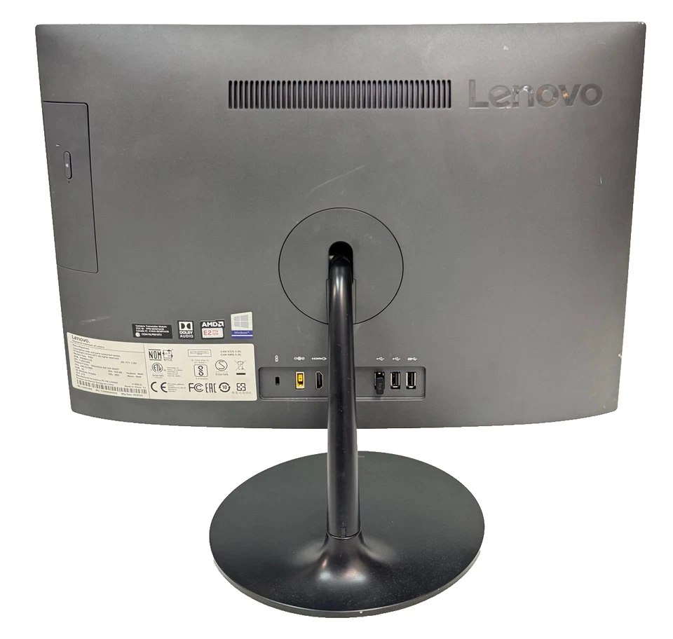 Lenovo All-in-One AIO 330 IdeaCentre 19.5" LCD AMD E2-9000 8GB RAM 1TB HDD W10 - Image 4 of 4