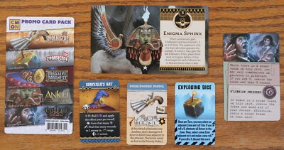 CMON Dice Tower Promo Zombicide Exploding Dice Massive Darkness Ankh ...