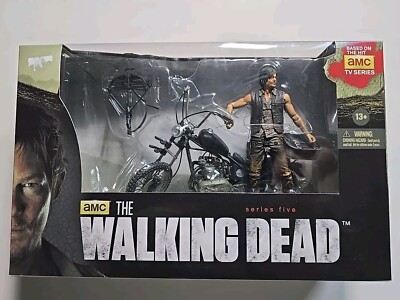 McFarlane Toys The Walking Dead Daryl Dixon With Chopper Deluxe