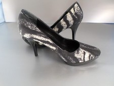 Nine West Dress Fabric Platform Pump Periceo 7m -Black Multi
