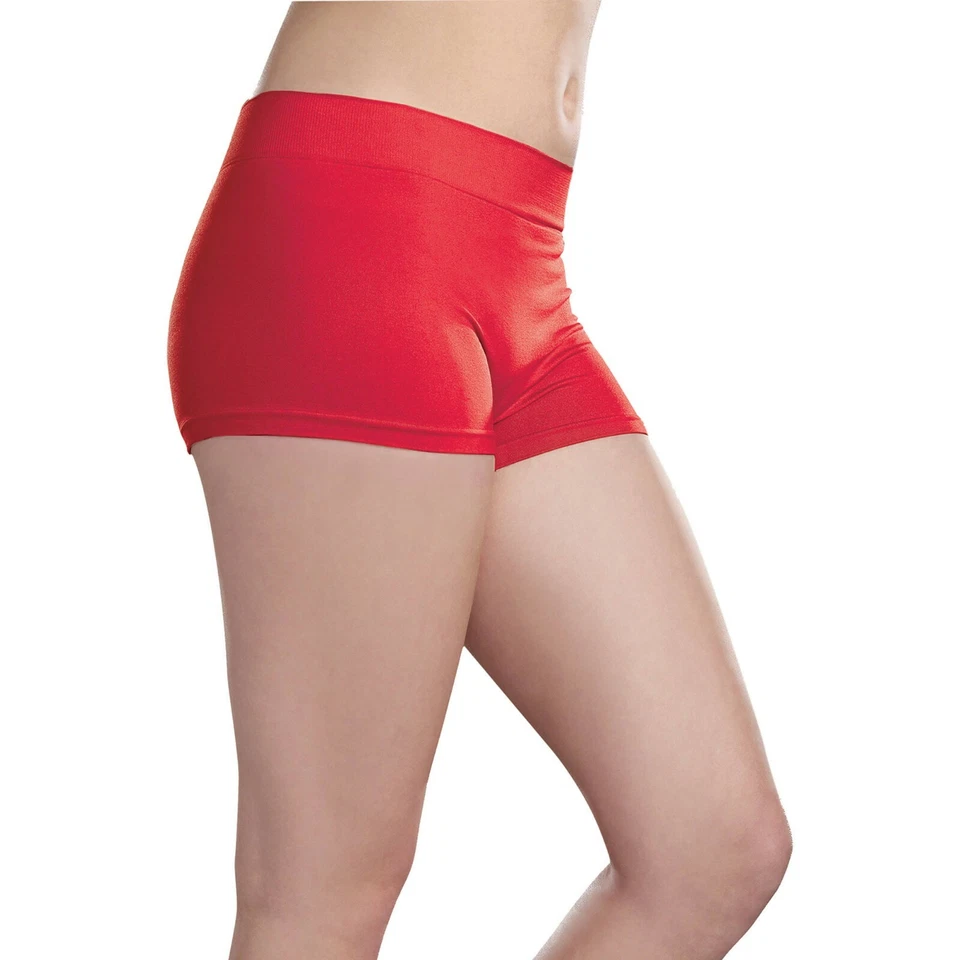 Disfraz Pantalones Cortos Adulto Mujer Accesorio de Vestir Rojo M-L 8-14 Nuevo con Etiquetas Foto 2 de 4
