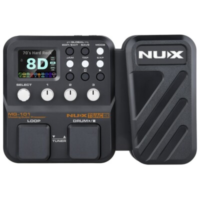 Used NUX MG-101 Modeling Guitar Processor Multi Effects Pedal