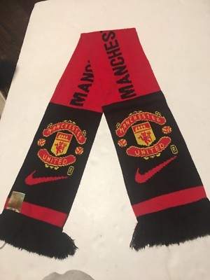 Manchester United Scarf Football Soccer 'The Pride of Europe' 'Come on You Reds'