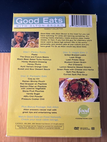 Good Eats with Alton Brown: Cupboard Cuisine (DVD, 3-Disc Set) - Picture 2 of 3